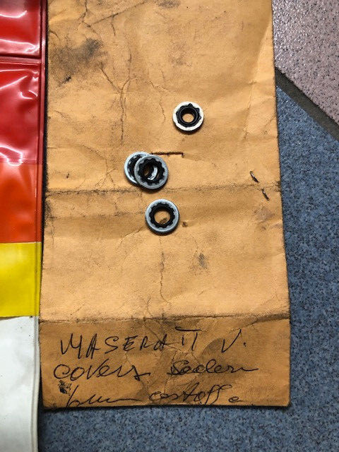 Maserati Biturbo gasket set with Weber carb rebuild kit and many exhaust valves