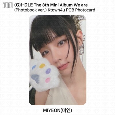 GIDLE IDLE ミヨン We are ktown4u ラキドロ トレカ B G)I-DLE IDLE I-DLE The 8th Mini Album We are Ktown4u POB