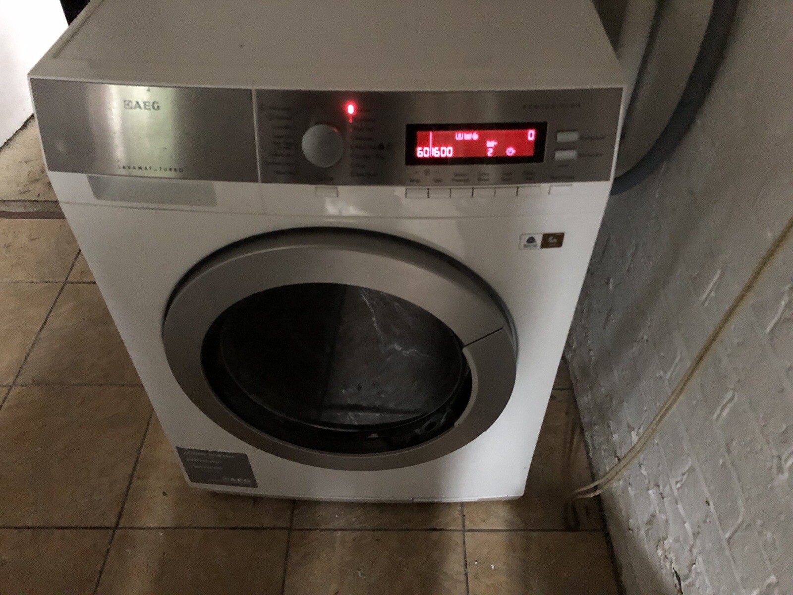 AEG washer dryer. eBay