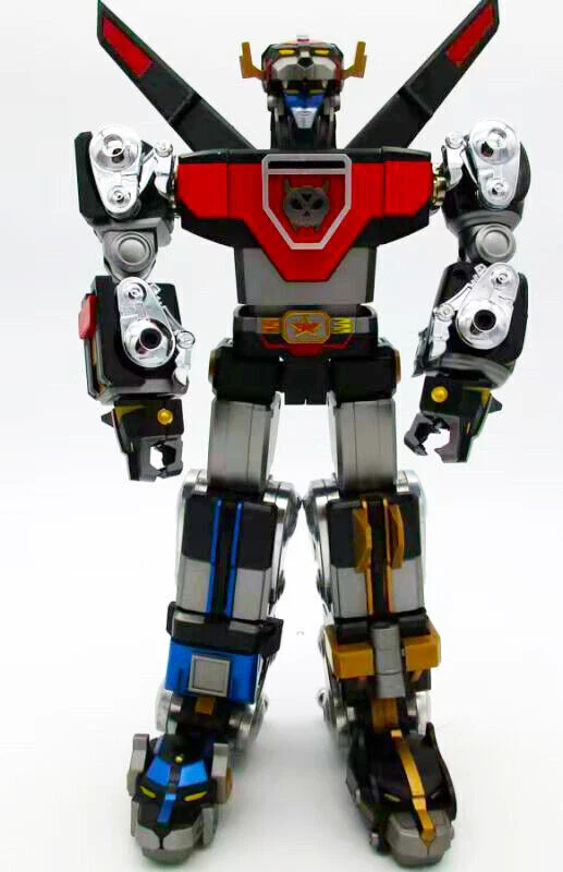 New FJ TOY Golion Lion Force Voltron Black version Action Figure Set Gift - Image 2 of 4
