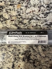 EZ Path Multi-gang wall bracket EZP544W, 1 To 5 44+ Series Pathways
