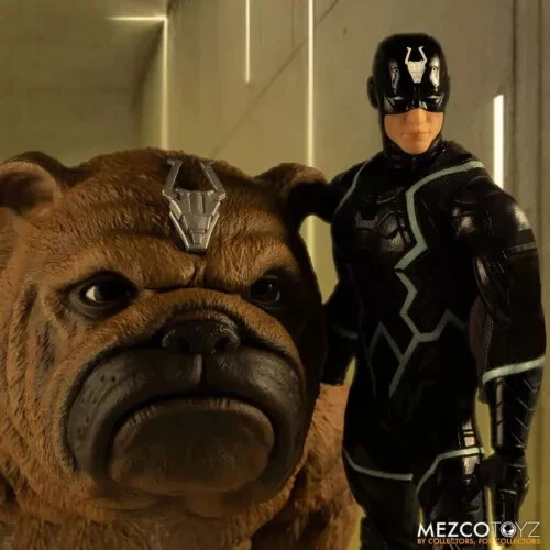 Figura de acción traje de mandíbula de perno y bloqueo negro Mezco Fantastic Four escala 1:12 NUEVO Foto 3 de 4