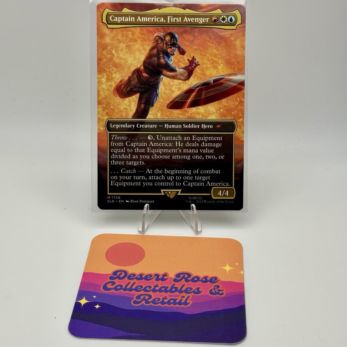 MTG マーベルSL Captain America Non-Foil Mtg Marvel Sl Captain America Non-Foil | eBay