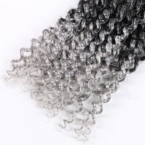 18" Passion Twist Crochet Braids Water Wave Braiding Hair Extensions Synthetic - Picture 69 of 83