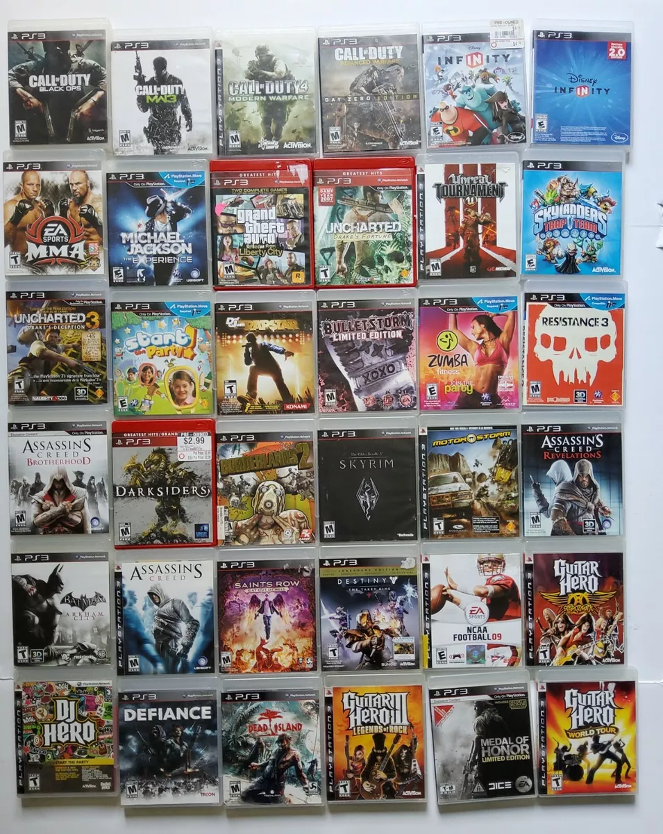 PlayStation 3 Video Games Huge Selection You Choose Up To 50% Off Fast  Shipping