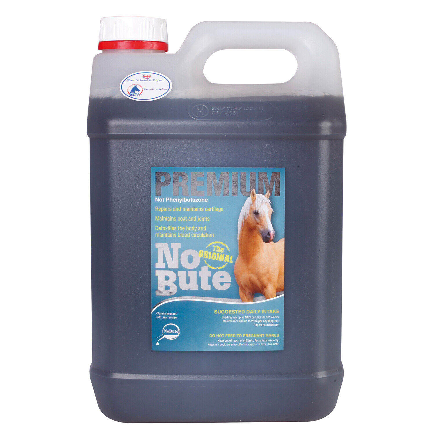 No Bute Premium Joint Supplement pain relief for horses and ponies