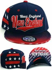 New England New Leader Youth Kids Patriots Colors Blue Red Era Snapback Hat Cap