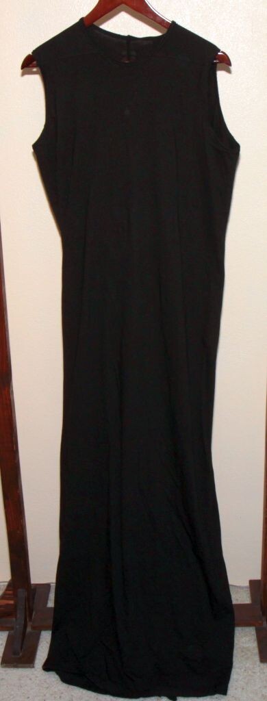 Rick Owens, NEW Archive Vintage Rick Owens DRKSHDW Long Tunic Level Black Shirt Sleeveless
