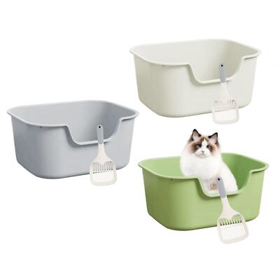 Open Top Haustier Katzentoilette Katzentoilette Kätzentoilette Töpfchen Toilette Katzentoilette