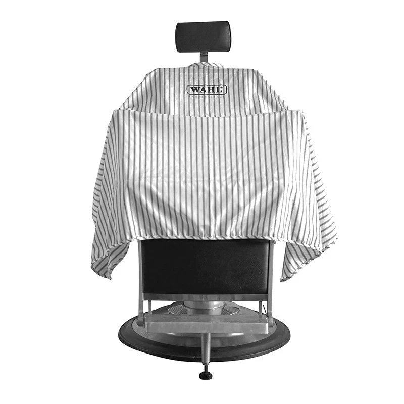 WAHL PINSTRIPE BARBERS/SALON CUTTING CAPE/GOWN *SEALED* *NEW*