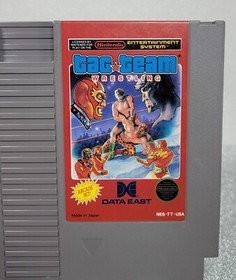 Tag Team Wrestling NES Vintage Nintendo Cartridge Only No Manual Tested Working