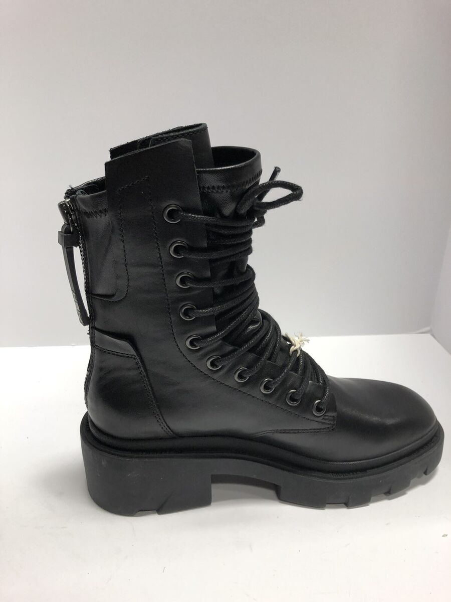 ASH Womens Madness Combat Boot Size US6 M EUR36