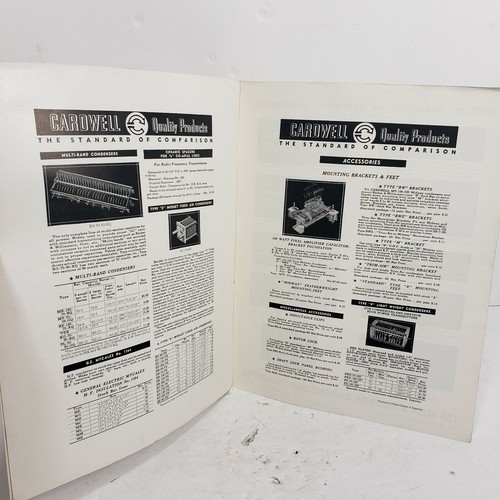 Vintage Sky Line von hochwertigen Carwell Kondensatoren und Zubehör Katalog Nr. 41 - Bild 5 von 6
