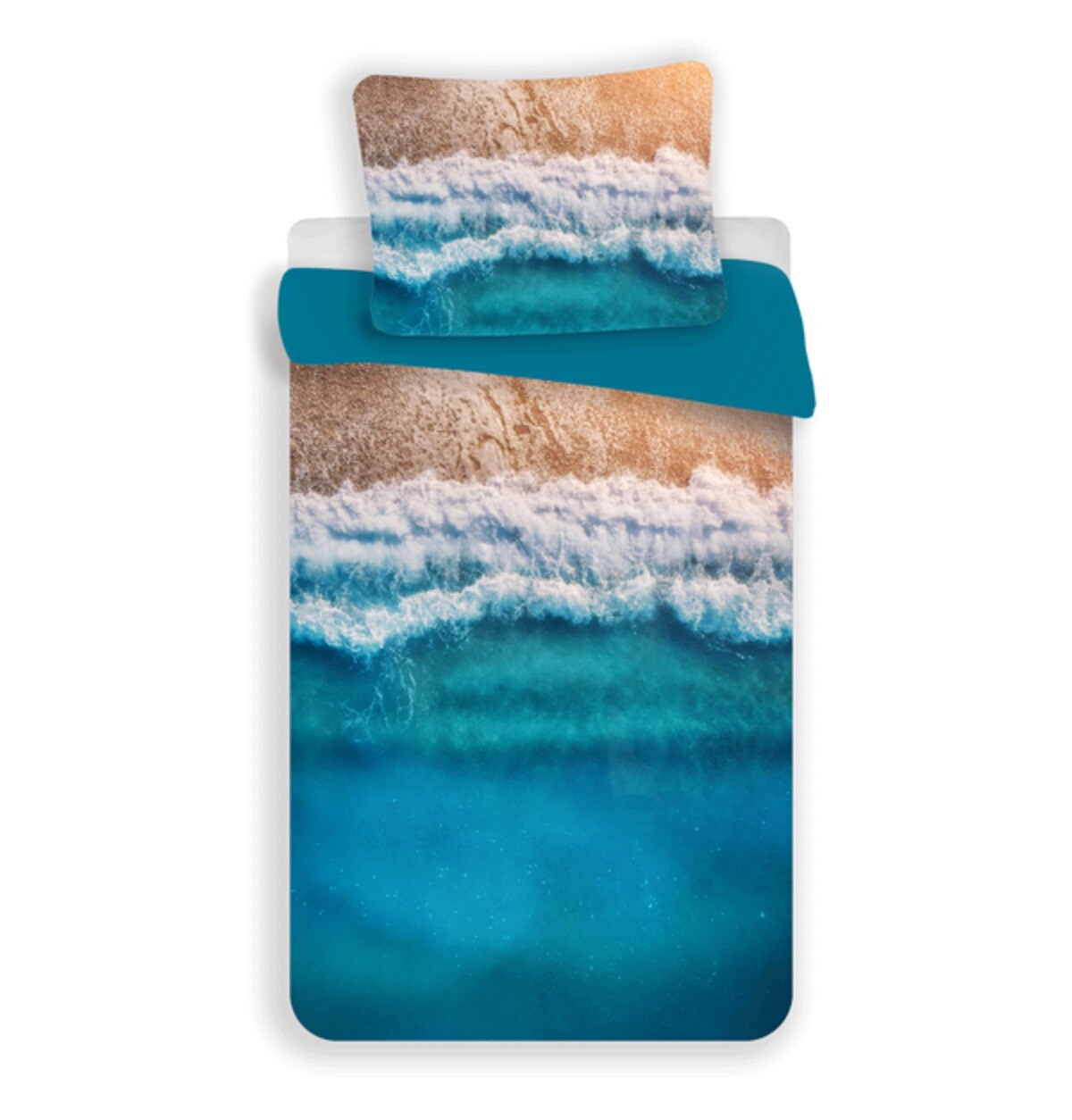 Полиэстер Paradise Beach Kuschelige Bettwäsche, 140x200 см и 70x90 см