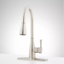 Signature Hardware Calverton Kitchen Faucet 948398 Stainless Steel SHXCCA101ZSS