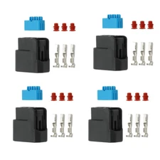 4x Honda S2000 F20 F22 3-Pin Ignition Coil Pack Connector Plug Housing