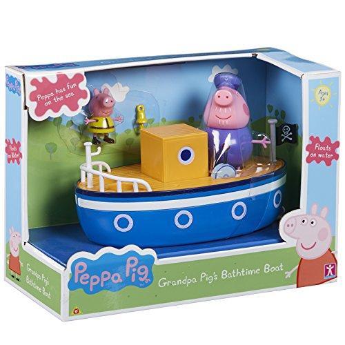 peppa bath time boat