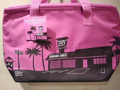 NEW COLOR Set of 2 XL Bags TRADER JOE’S Insulated Reusable/Eco Freezer Bags