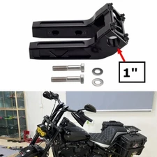 1" Handlebar Riser Kit for Harley Dyna Softail Low Rider FXLRS FXLRST Fat Bob