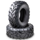 2 New Wanda Atv Tires 25x10-12 25x10.00-12 25x10x12 25x10.00x12 6Pr P373 -10244