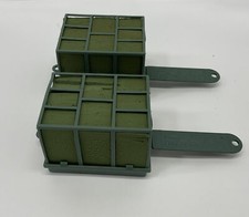 2PK Of FloraCraft Floral Cage Arranger with Floral Wet Foam 3 L x-1/4 W x3-1/4 H