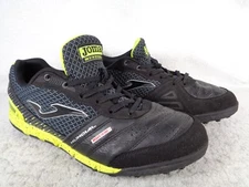 JOMA Mundial Turf Indoor Soccer Shoes Mens US 8 MUNS101TF Black Leather