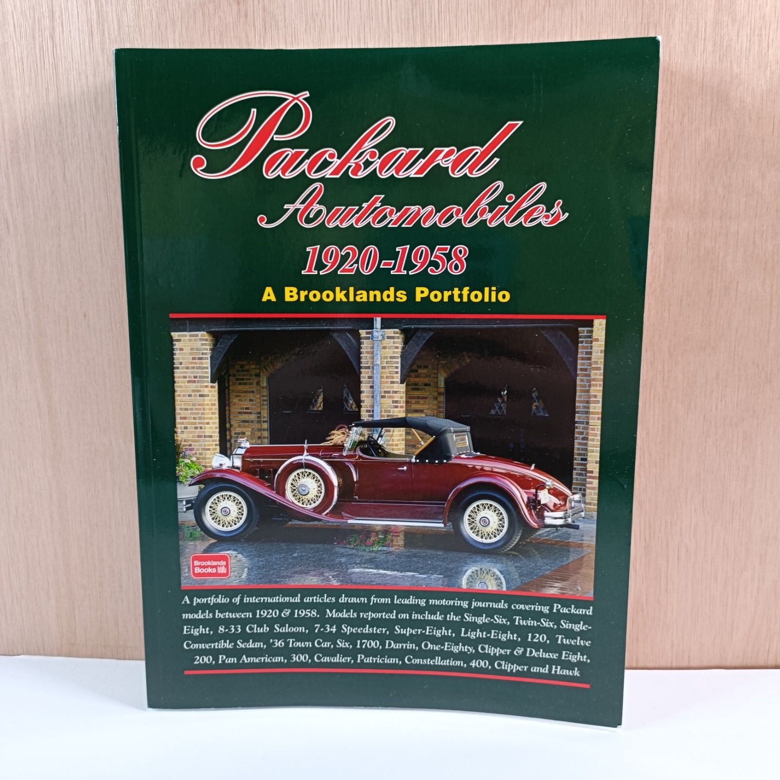 Packard Automobiles 1920-1958 a Brooklands Portfolio by R. M. Clarke Paperback
