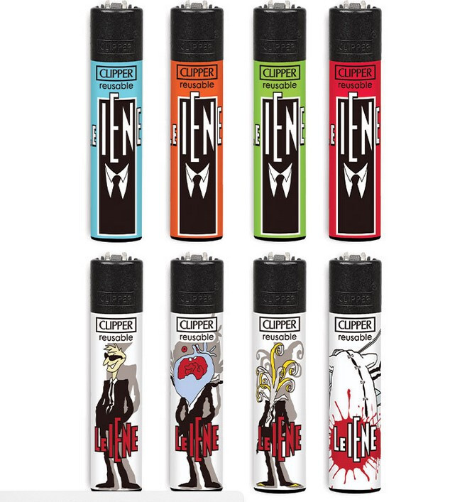 accendini clipper collezione LE IENE SERIE DA 12 PEZZI IN LIMITED