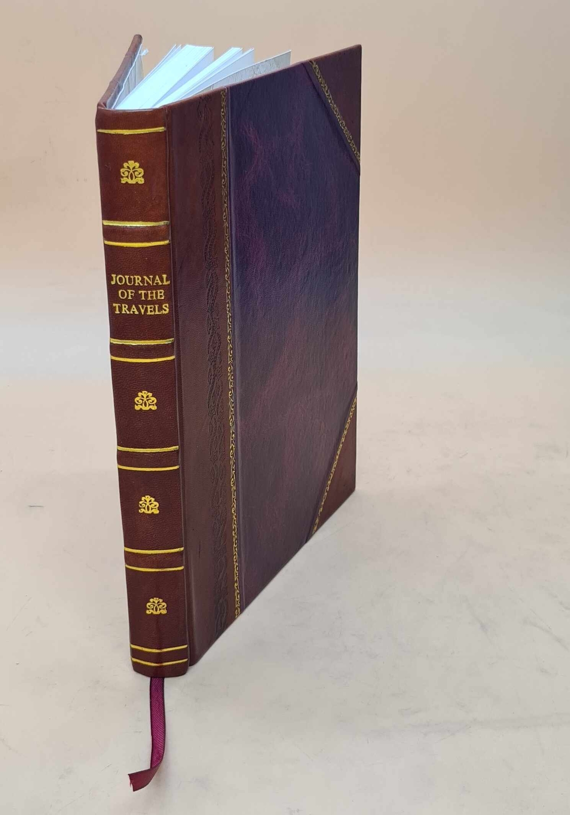 Leather Bound Journal of Father Samuel Fritz Travels and Labours-image