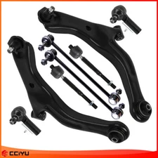 8x For 2010-2012 Ford Escape Front Lower Control Arm Ball Joint Sway Bar Tie Rod