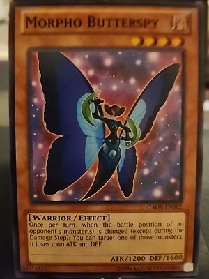 Morpho Butterspy - Yugioh Dark Monster - Vintage