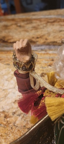 Harlekin Hofnarr Pixie Elfe Puppe Figur Regal Sitter Spielzeug Fee biegt sich 19 Zoll - Bild 12 von 12