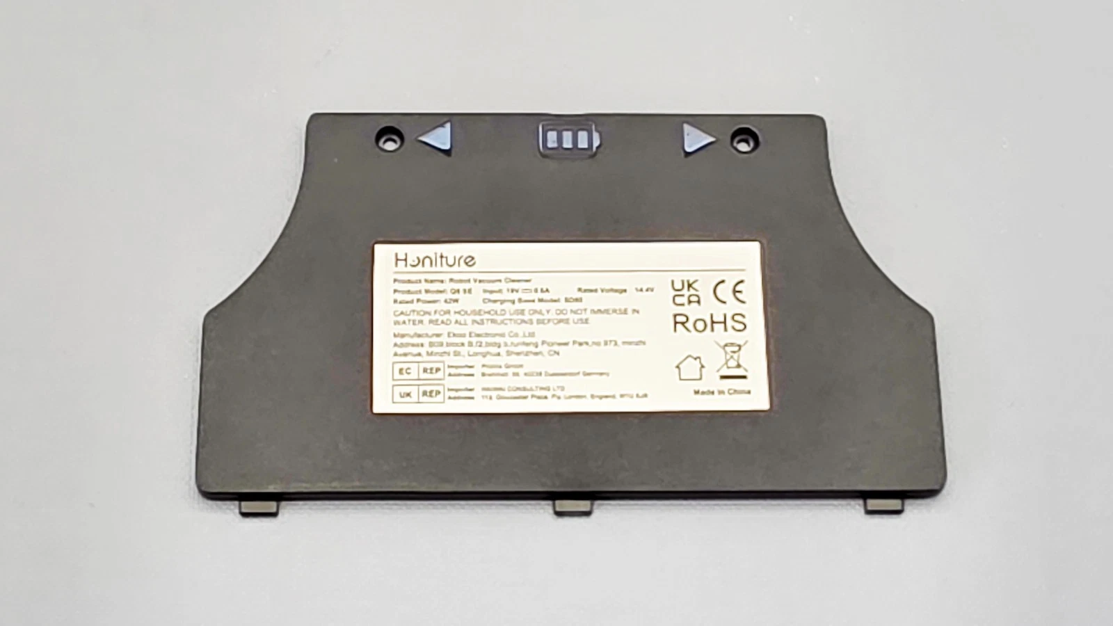 Honiture Q6 SE Robot Vacuum Cleaner Battery Cover