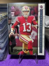 2022 PANINI CHRONICLES LUMINANCE UPDATE ROOKIES 213 BROCK PURDY PINK SAN FRAN