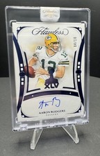 2025 Panini Flawless Aaron Rodgers Auto /10 Packers Sapphire 2024 Champions MVP