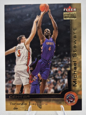 #ad 2000 01 Fleer Premium Michael Stewart #126 Toronto Raptors. Free Shipping. $1.75