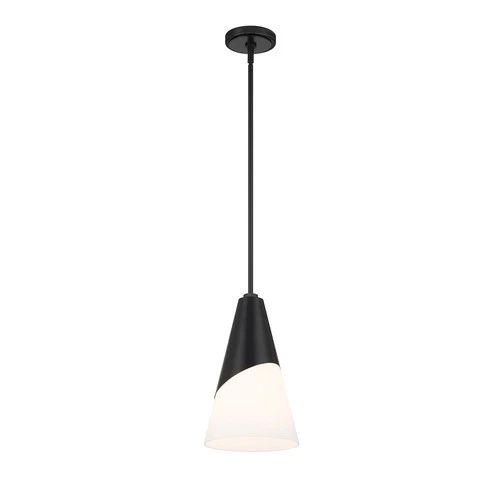 Crystorama Lighting Group TOR-901 Tori 3 Light 9"W Mini Pendant - Black - Picture 10 of 11