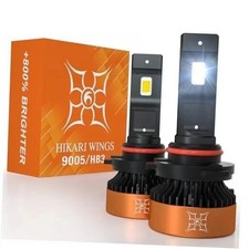 9005 Foglight Bulbs, 50000LM Super Bright, 6000K Cool 9005 HB3,9145,9140 