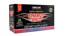 Kirkland Signature Extra Strength Energy Shot 48 Bottles TOTAL 2 Flavors Energy