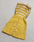 IDEAL TAMMY DRESS SUNNY STROLLER #9051 VINTAGE 1960s YELLOW STRIPES DOLL CLOTHES