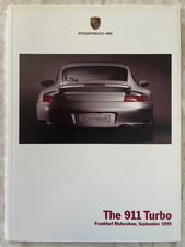 Porsche 911 996 Turbo First Official Sales Brochure 2001 Porsche 911 996 Turbo First Official Sales Brochure 2001