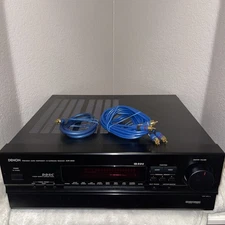 Denon AVR-2500 5.1 Channel AV/Surround Receiver - Tested & Working