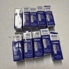 10 Pack- Bulbrite 770590 LED Mini Bulb 4.5W=40W 120V T4 2-Pin G9 Base Clear 27K