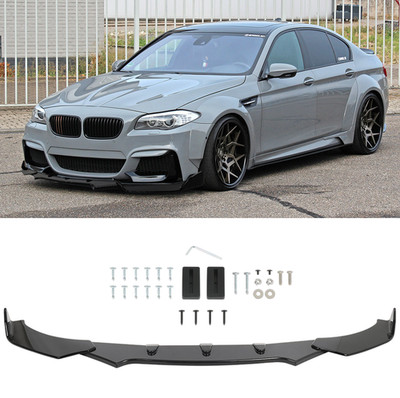 Glanz Schwarz Frontspoiler Spoilerschwert Spoilerlippe Spoiler Für 5er F10 / F11