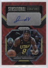2022-23 Panini Prizm Sensational Signatures Choice Jarred Vanderbilt Auto 12xy
