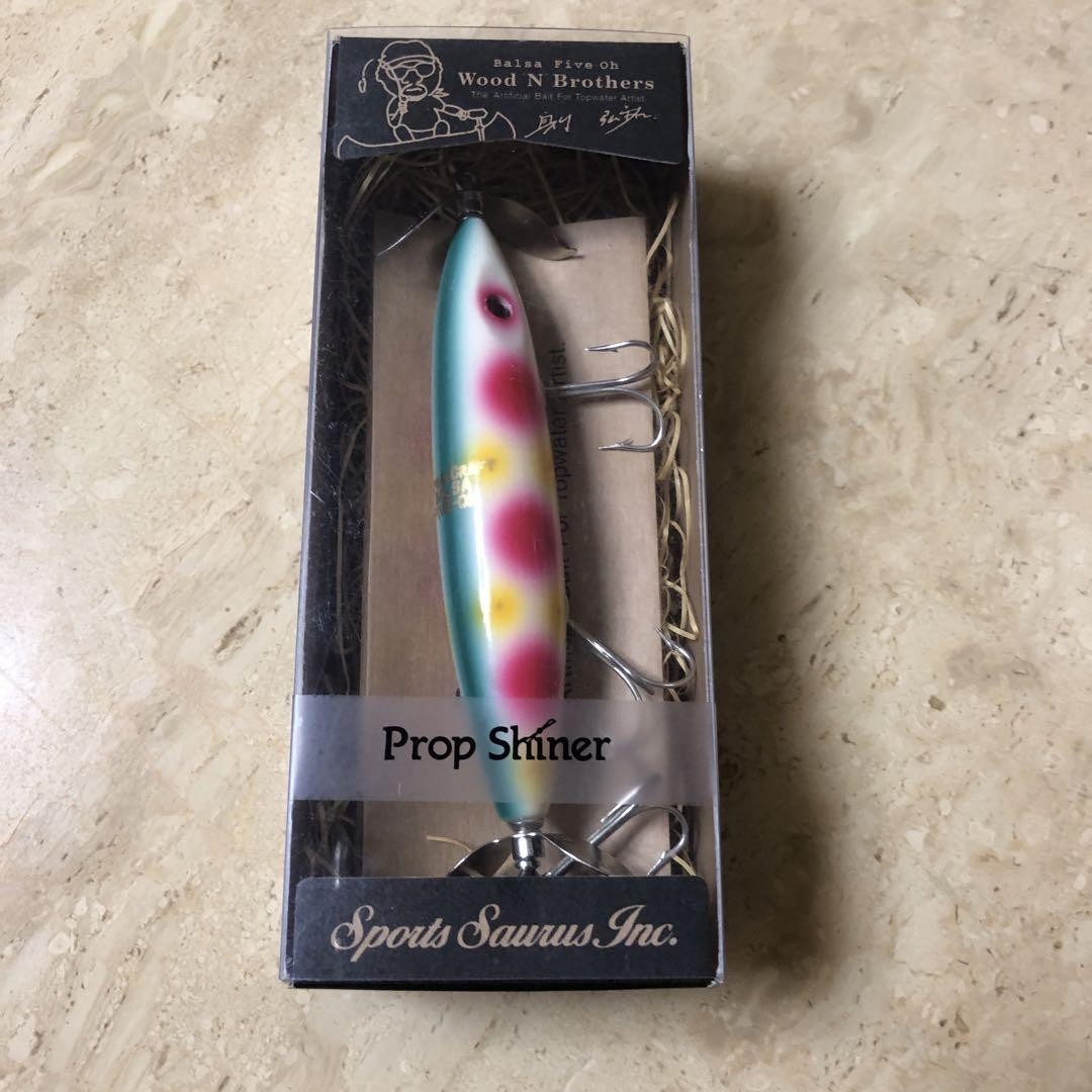 wood N Brothers バルサ５０ Topwater Lure Balsa 50 Wooden Brothers | eBay