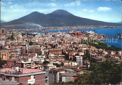 Napoli Neapel Fliegeraufnahme
