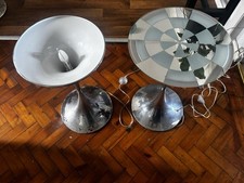 Retro Table Lamps Bedside Table Pair Lamps