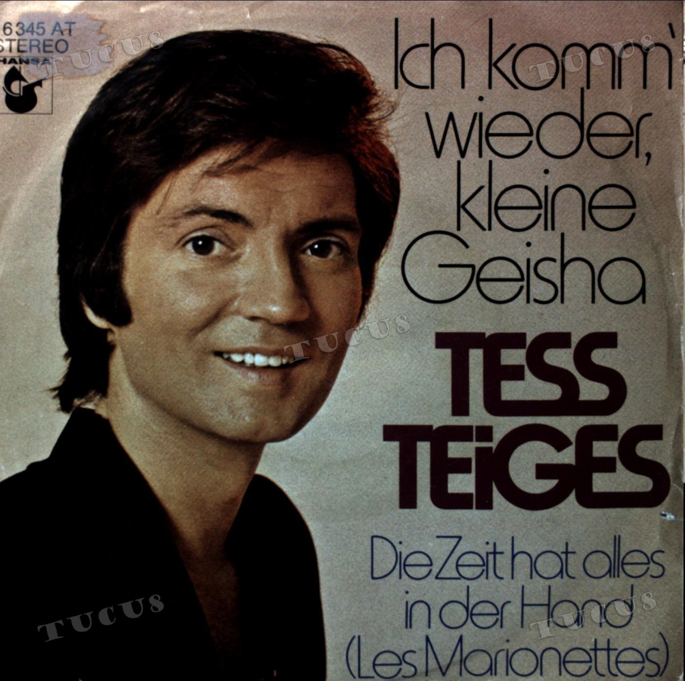 Tess Teiges - Ich Komm' Wieder, Kleine Geisha 7in (VG/VG) .*