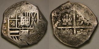 SPAIN 4 Reales ND (1590) G Silver 0.917 Philip II. 3700